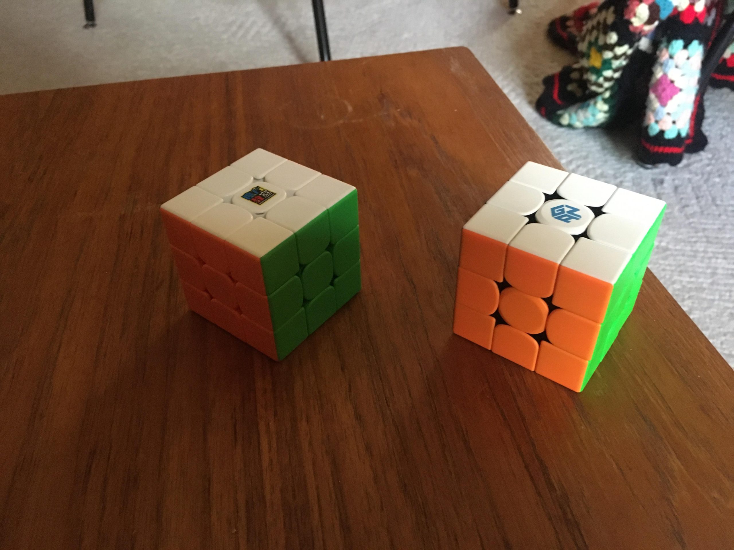 First speed cubes! Gan 356 RS and Moyu 2020 M (i don't 100% know the ...