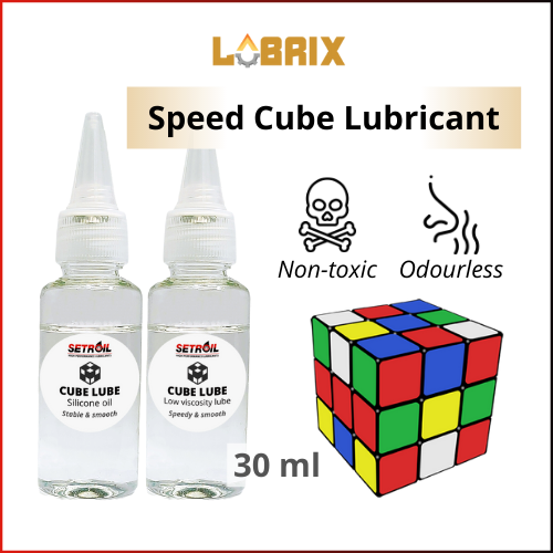 LUBRIX Setroil Rubic Cube Lube Rubik's Magic Cube Lubricating Oil Speed ...