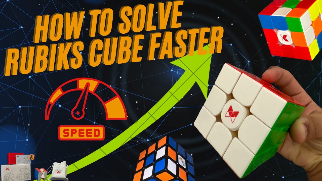 How to solve Rubik's cube faster - YouTube