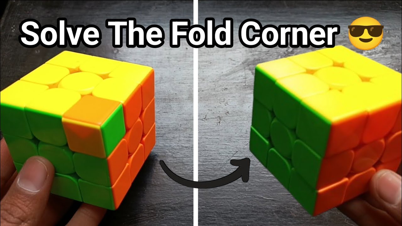 How to Solve Twisted Corner Rubik's Cube - YouTube