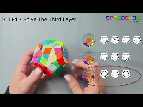 How to Solve a Megaminx for Beginners using the Layer by Layer Method ...