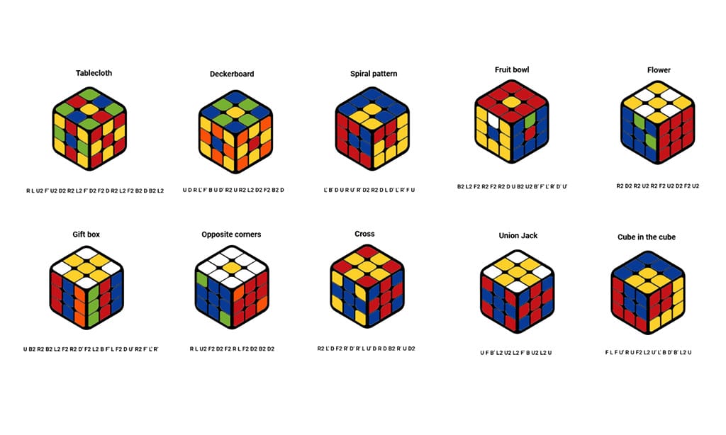 Best Rubik Cube Patterns for Beginners [Step-by-Step Guide]