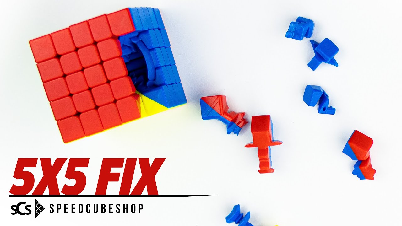 How to Fix a Pop | 5x5 Speed Cube - YouTube