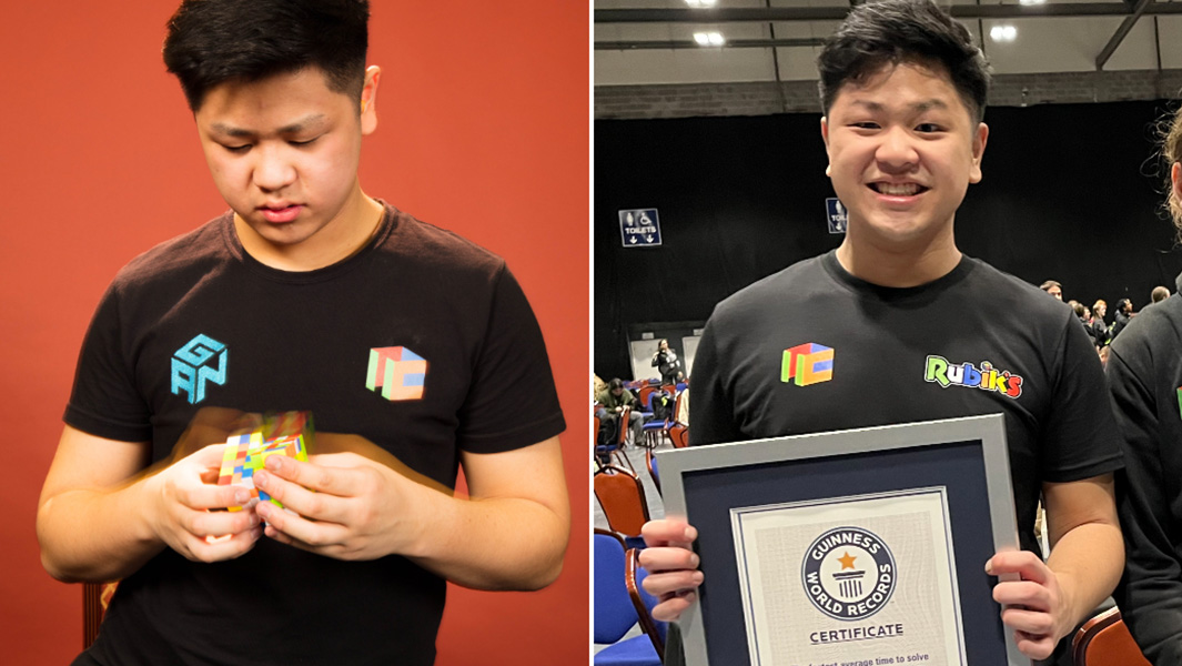 World's fastest speedcuber Max Park breaks record with 7x7 cube ...